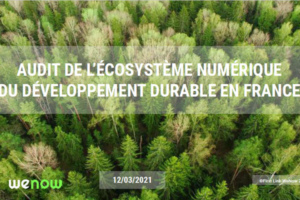 Audit de l’écosystème numérique du développement durable en France