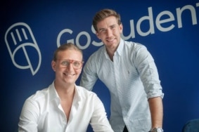 Gregor Müller et Felix Ohswald, fondateurs de GoStudent.