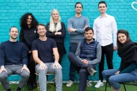 L'équipe de la jeune start-up française Onepilot.
