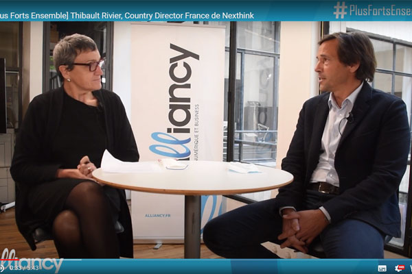 [Plus Forts Ensemble] Thibault Rivier, Country Director France de Nexthink