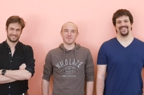 Albert Reynaud, Valerio Volpati et Nicolas Cosme, fondateurs de la start-up Semana.