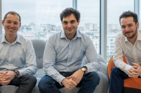 Éric Sibony, David Durrleman et Jérémy Jawish, les fondateurs de Shift Technology.