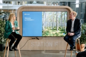 Microsoft France lance à STATION F