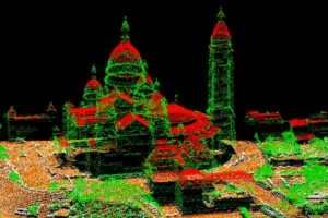 Cartographie 3D de la Basilique du Sacré-Cœur.