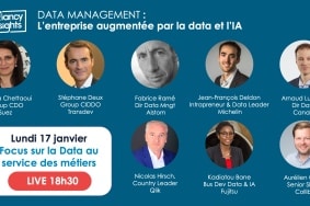 Live -Insights « Data Management » : l’entreprise augmentée par la data et l’IA