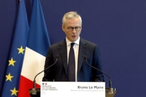 Bruno Le Maire, ministre de l’Economie et des Finances