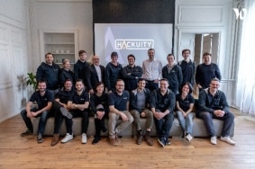 Les employés de la start-up Hackuity