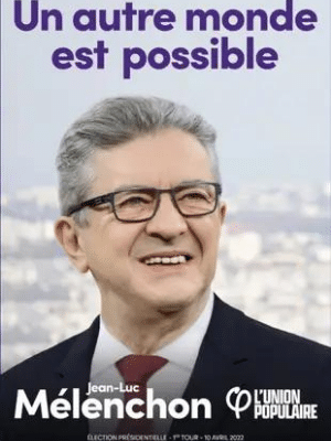 L'affiche de campagne de Jean-Luc Mélenchon