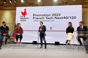 @EBothorel Annonce de la promotion 2023 lors d’une réception à l’Elysée le 20 février 2023