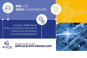 ELSYS Design recrute 180 ingénieurs