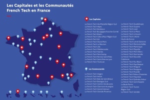 Les Capitales et Communautés French Tech en France