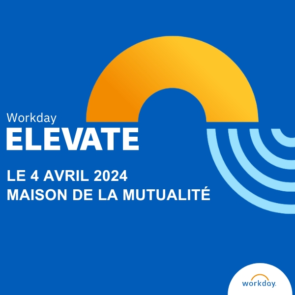 Workday Elevate Paris, visuel carré