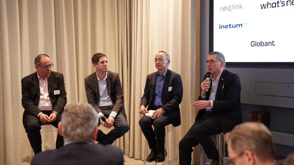 Bernard Gavgani, Thomas Daubigny, Frédéric Tran Kiem et Pascal Martinez