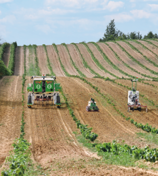 Les robots de Naïo Technologies © Naïo Technologies