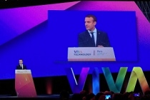 Emmanuel Macron à Vivatech le 15 juin 2017