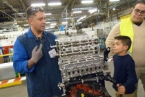 L’usine MBF Aluminium de Saint-Claude (Jura), lors d’une journée « portes ouvertes » (DR)
