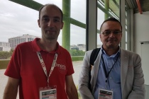 Philippe Harel (AI Practice Manager chez Umanis, à gauche) et Dritan Bejko (épistémologiste au LIH, à droite) sont revenus pendant le salon AI PAris sur le projet de l'organisme de recherche biomédical, qui sera déployé début 2019.