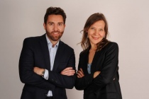 Dorian Cauvas et Stéphanie Biron Mathieu, co-fondateurs de la start-up Prisméa.