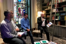 David Roine, Philippe Herbert et Karantez Jegou réunis à la Maison de la Recherche à Paris